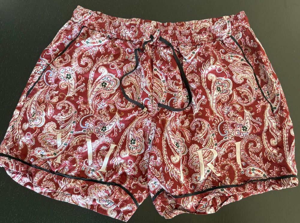Amiri Shorts Men's XXL Paisley Lounge